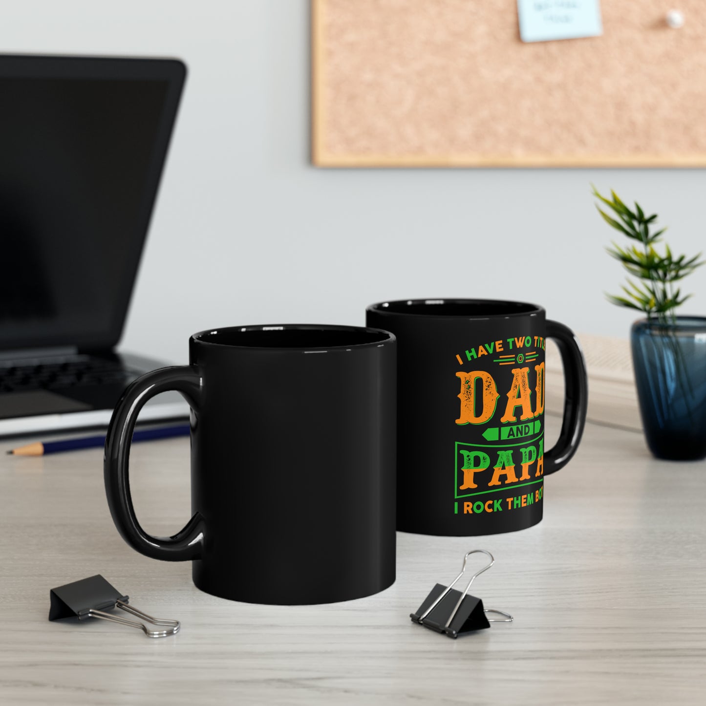 For Dad | Black Mug (11oz, 15oz)