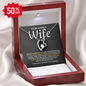 [ALMOST SOLD OUT] To My Wife - Forever Love Necklace